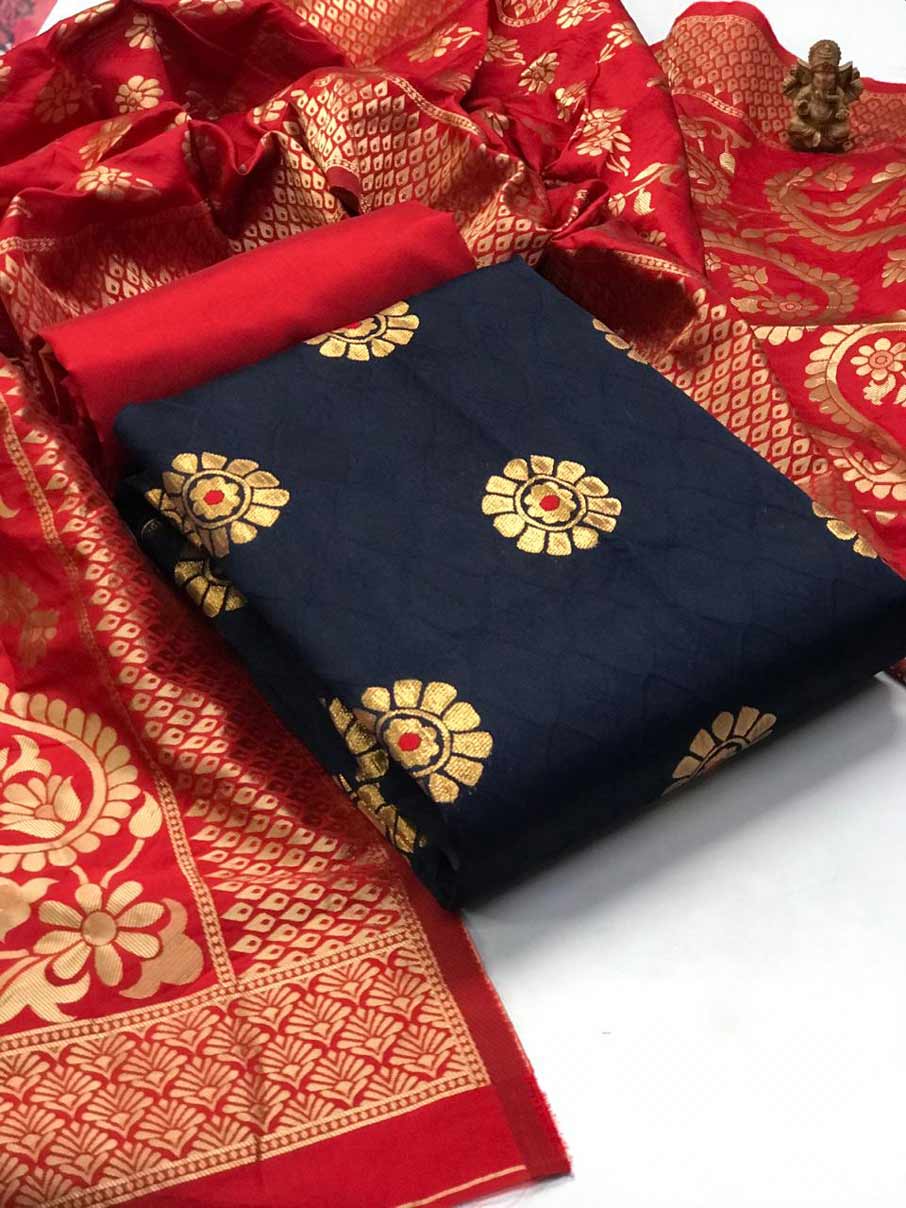 Banarasi Slik Whosale Dress Material Banarasi Slik Whosale Dress Material